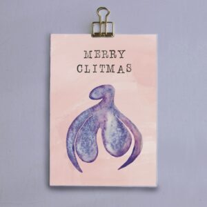 merry clitmas - Weihnachtskarte